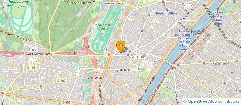 localisation de l'entreprise MADAME MARIE-ALIX HERVEAU  PARIS