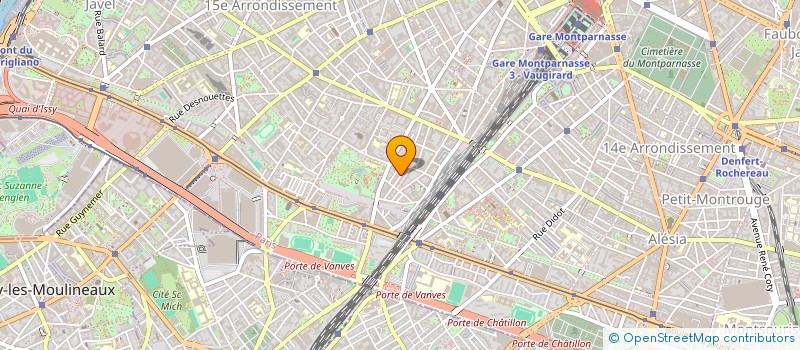 localisation de l'entreprise MADAME MARIE-ALIX MARTINEZ  PARIS