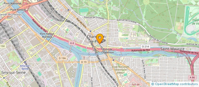 localisation de l'entreprise MADAME MARIE-ALIX MERLE  LA CHAPELLE-DES-FOUGERETZ