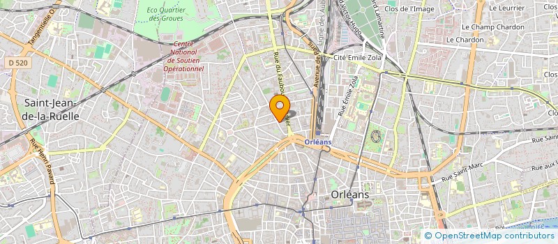 localisation de l'entreprise MADAME MARIE-ALIX TARDIF DE PETIVILLE à ORLEANS