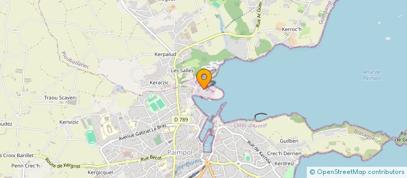 localisation de l'entreprise MADAME MARIE ALLAINMAT  PAIMPOL