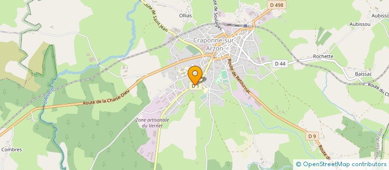 localisation de l'entreprise MADAME MARIE ALLARD à SAINT-JEAN-D AUBRIGOUX