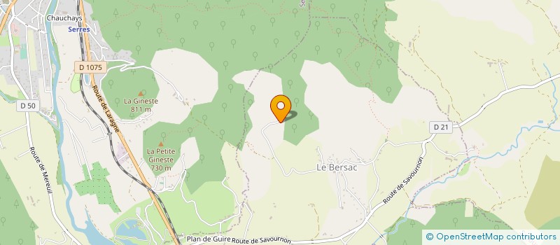 localisation de l'entreprise MADAME MARIE ALLEGRE  LE BERSAC