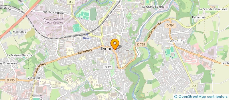 localisation de l'entreprise MADAME MARIE ALLES à DINAN