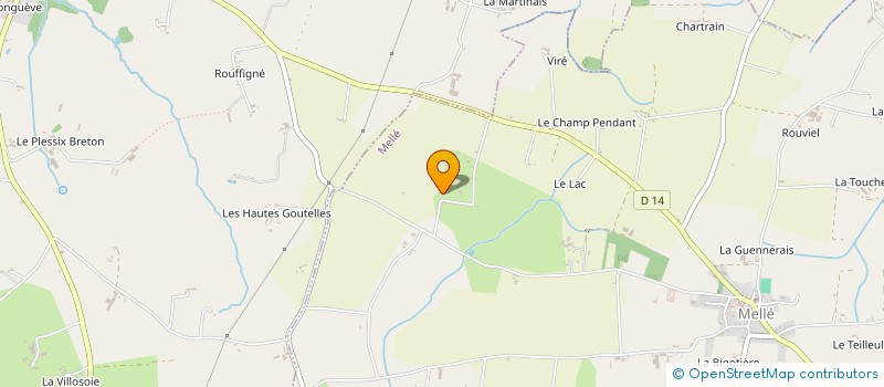 localisation de l'entreprise MADAME MARIE ALLIAUME  MELLE