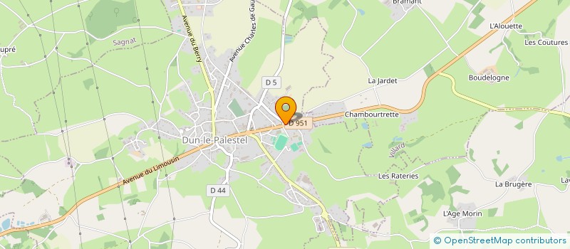 localisation de l'entreprise MADAME MARIE ALLILAIRE à DUN-LE-PALESTEL