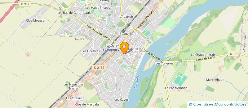 localisation de l'entreprise MADAME MARIE ALLOY à BEAUGENCY