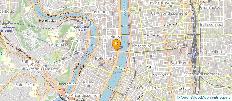 localisation de l'entreprise MADAME MARIE ALLUT à LYON