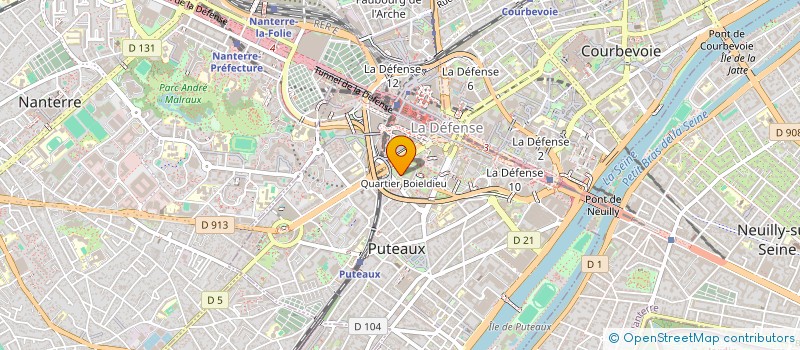 localisation de l'entreprise MADAME MARIE ALMERAS à PUTEAUX
