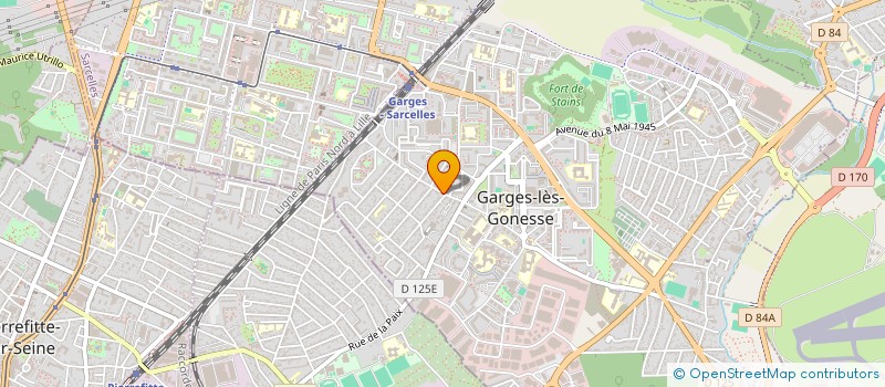 localisation de l'entreprise MADAME MARIE ALONSO  GARGES-LES-GONESSE