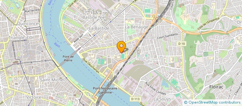 localisation de l'entreprise MADAME MARIE ALOUANI  BORDEAUX