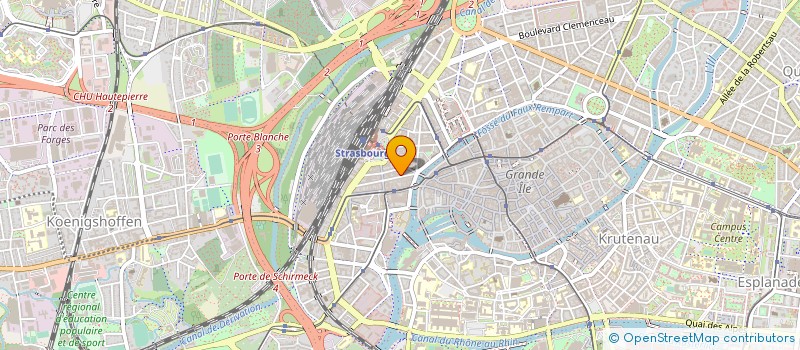 localisation de l'entreprise MADAME MARIE AMADIO à STRASBOURG