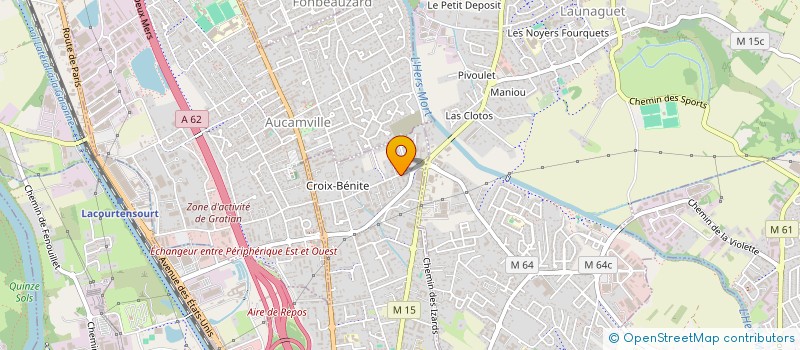 localisation de l'entreprise MADAME MARIE-AMANDINE FOUQUE à TOULOUSE