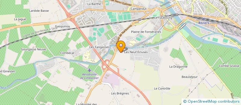localisation de l'entreprise MADAME MARIE AMBROGGIANI à BEZIERS