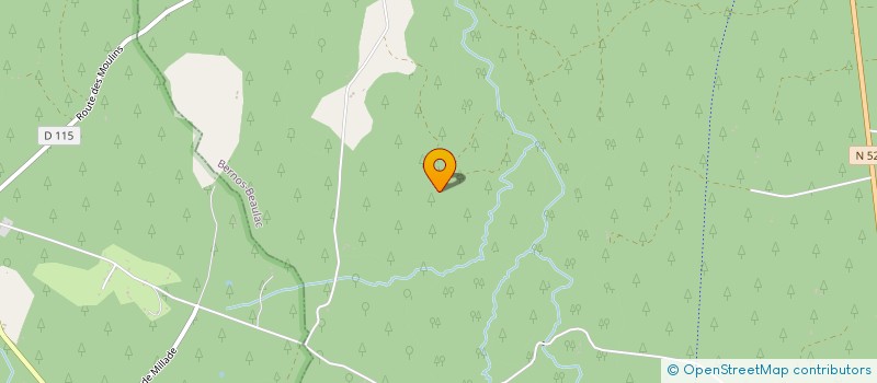 localisation de l'entreprise MADAME MARIE AMBRY  BERNOS BEAULAC