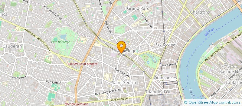 localisation de l'entreprise MADAME MARIE-AMELIE ADINE  BORDEAUX
