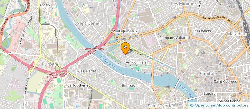 localisation de l'entreprise MADAME MARIE-AMELIE BONNET à TOULOUSE