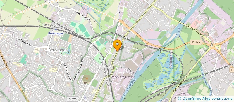 localisation de l'entreprise MADAME MARIE-AMELIE BOUCAUT  ANZIN