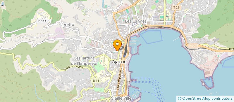 localisation de l'entreprise MADAME MARIE-AMELIE DANTONY à AJACCIO