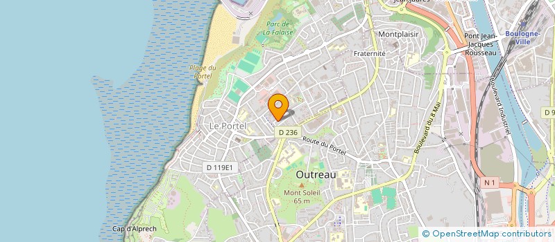 localisation de l'entreprise MADAME MARIE-AMELIE FONTAINE  LE PORTEL