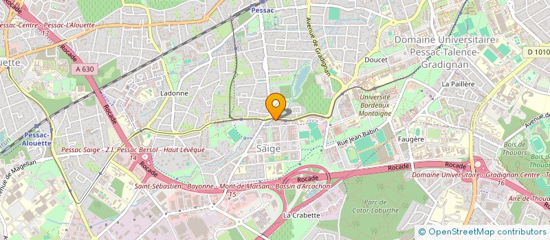 localisation de l'entreprise MADAME MARIE AMELIE FORCE  PESSAC