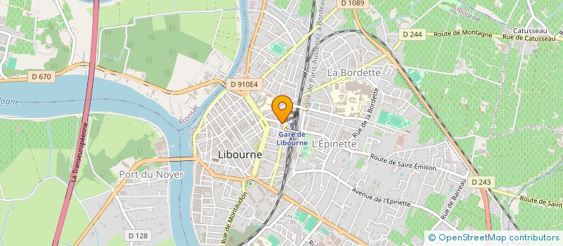 localisation de l'entreprise MADAME MARIE-AMELIE GIGOT à LIBOURNE