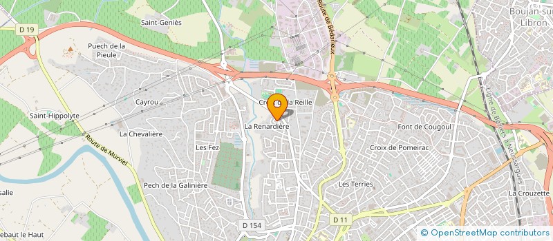 localisation de l'entreprise MADAME MARIE-AMELIE LOISEAU à BEZIERS