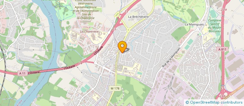 localisation de l'entreprise MADAME MARIE-AMELIE LOMBART  CARQUEFOU