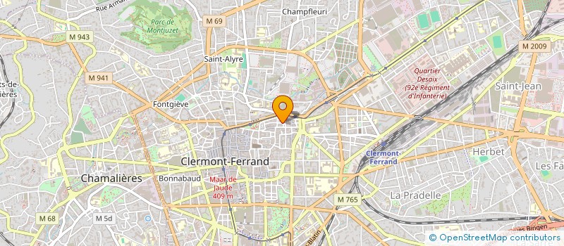 localisation de l'entreprise MADAME MARIE AMELIE NABUHOLO  CLERMONT-FERRAND