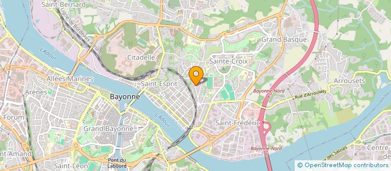 localisation de l'entreprise MADAME MARIE-AMELIE PEREZ à BAYONNE
