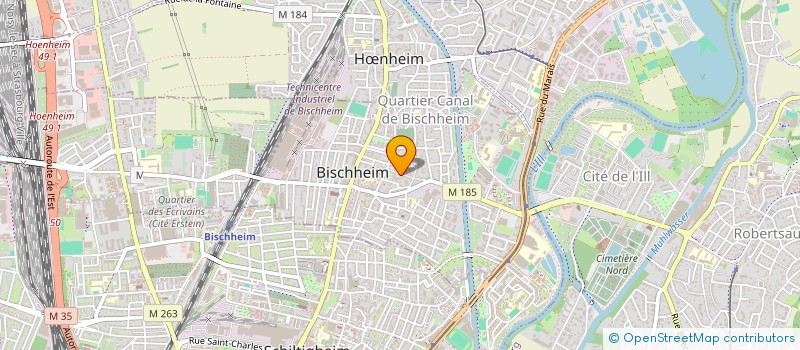 localisation de l'entreprise MADAME MARIE-AMELIE SCHMELCK  BISCHHEIM