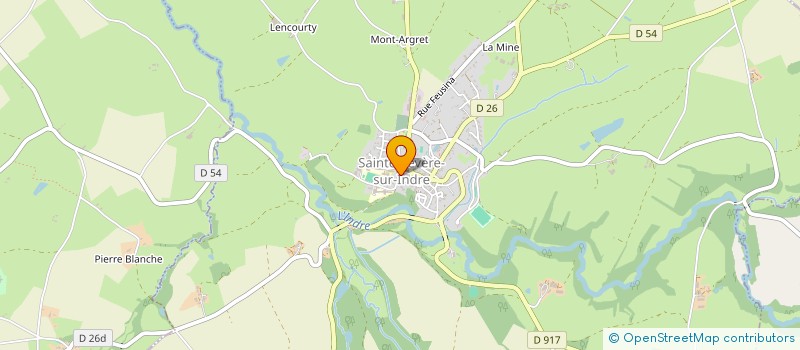 localisation de l'entreprise MADAME MARIE AMELIE VANDENBERGHE à SAINTE-SEVERE-SUR-INDRE