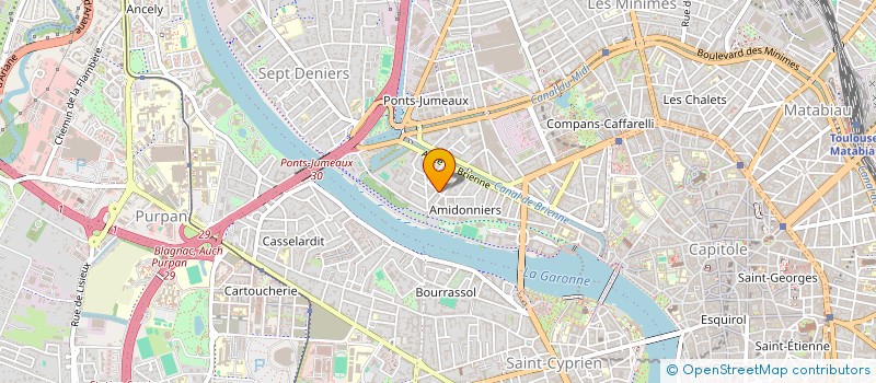 localisation de l'entreprise MADAME MARIE-AMELIE VERDU à TOULOUSE