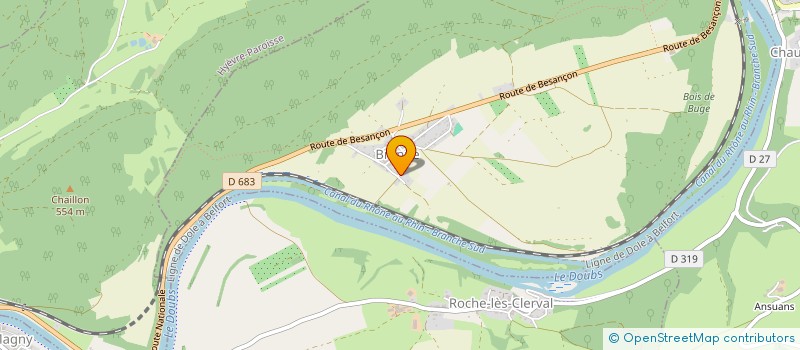 localisation de l'entreprise MADAME MARIE AMEY à CROSEY-LE-PETIT