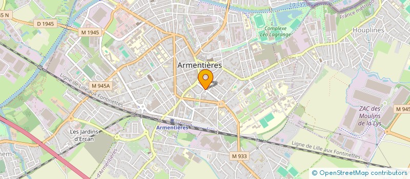 localisation de l'entreprise MADAME MARIE AMMELOOT à ARMENTIERES