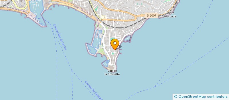 localisation de l'entreprise MADAME MARIE AMMIRATI  CANNES