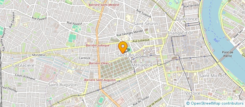 localisation de l'entreprise MADAME MARIE AMOUDRU  BORDEAUX