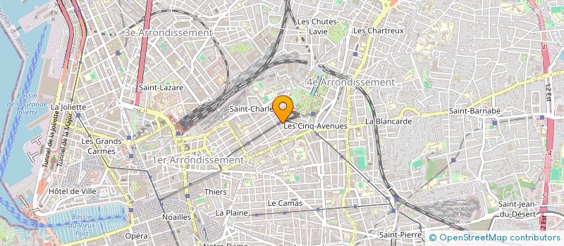 localisation de l'entreprise MADAME MARIE AMOUROUX à MARSEILLE