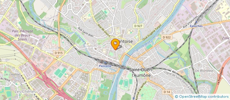 localisation de l'entreprise MADAME MARIE ANCORA à PONTOISE