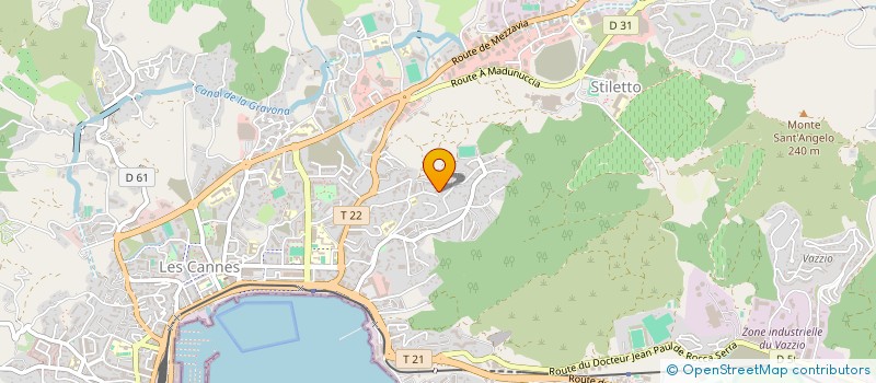 localisation de l'entreprise MADAME MARIE ANDARELLI à AJACCIO
