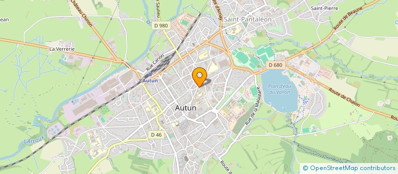 localisation de l'entreprise MADAME MARIE ANDRE  AUTUN