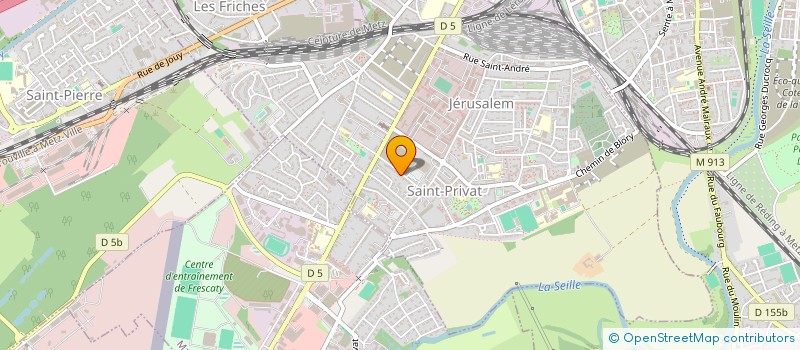 localisation de l'entreprise MADAME MARIE ANDRE à MONTIGNY-LES-METZ