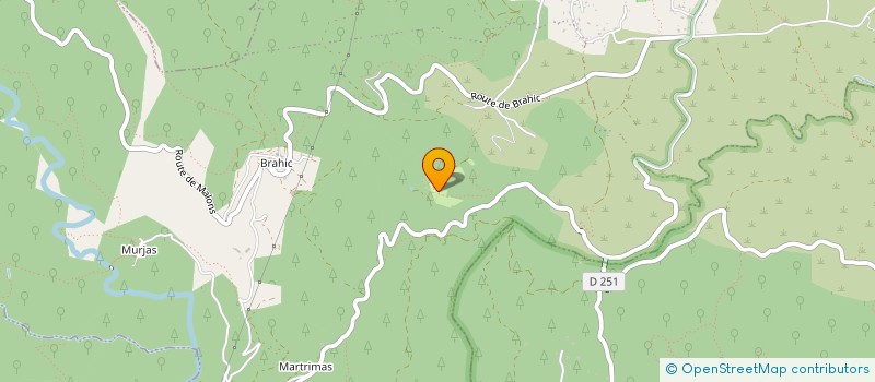 localisation de l'entreprise MADAME MARIE-ANDREE BAQUERO  LES VANS