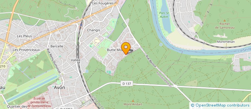 localisation de l'entreprise MADAME MARIE-ANDREE BOHN  COLMAR