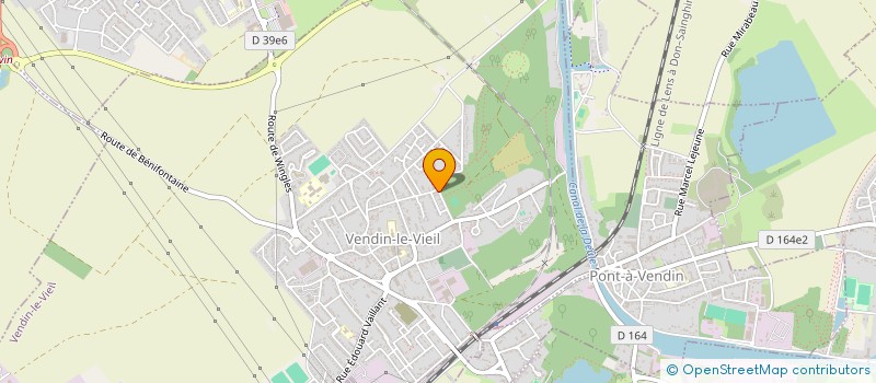 localisation de l'entreprise MADAME MARIE-ANDREE CAPELLE  VENDIN-LE-VIEIL