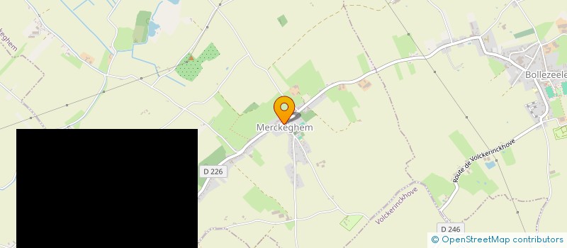 localisation de l'entreprise MADAME MARIE ANDREE CARDON  MERCKEGHEM