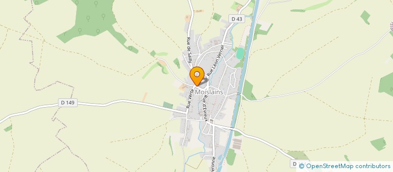 localisation de l'entreprise MADAME MARIE-ANDREE HERVET  MOISLAINS
