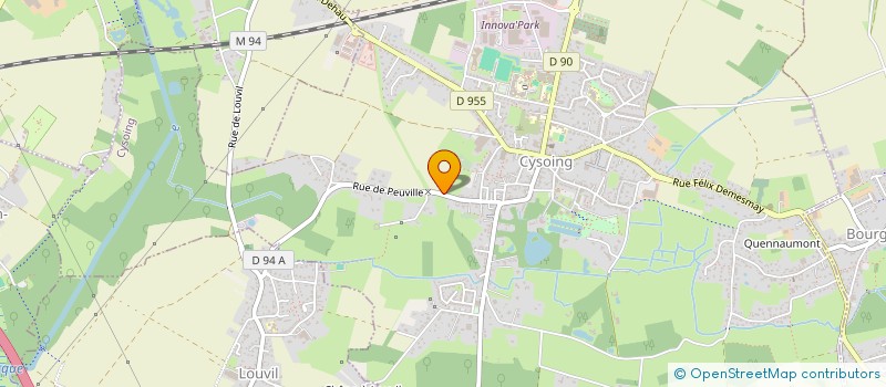 localisation de l'entreprise MADAME MARIE-ANDREE MAES  CYSOING