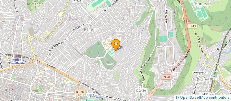 localisation de l'entreprise MADAME MARIE-ANDREE MORISSET  ROUEN