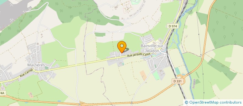localisation de l'entreprise MADAME MARIE ANDREE NOEL à BAINVILLE-SUR-MADON